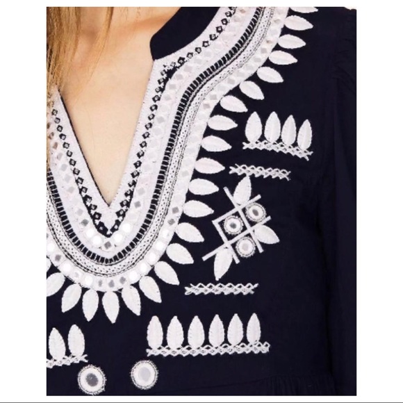 TORY BURCH COTTON VOILE MAXI DRESS - Picture 2 of 7